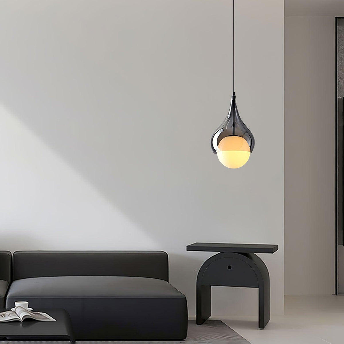Droplet Elegant Glass Pendant Light