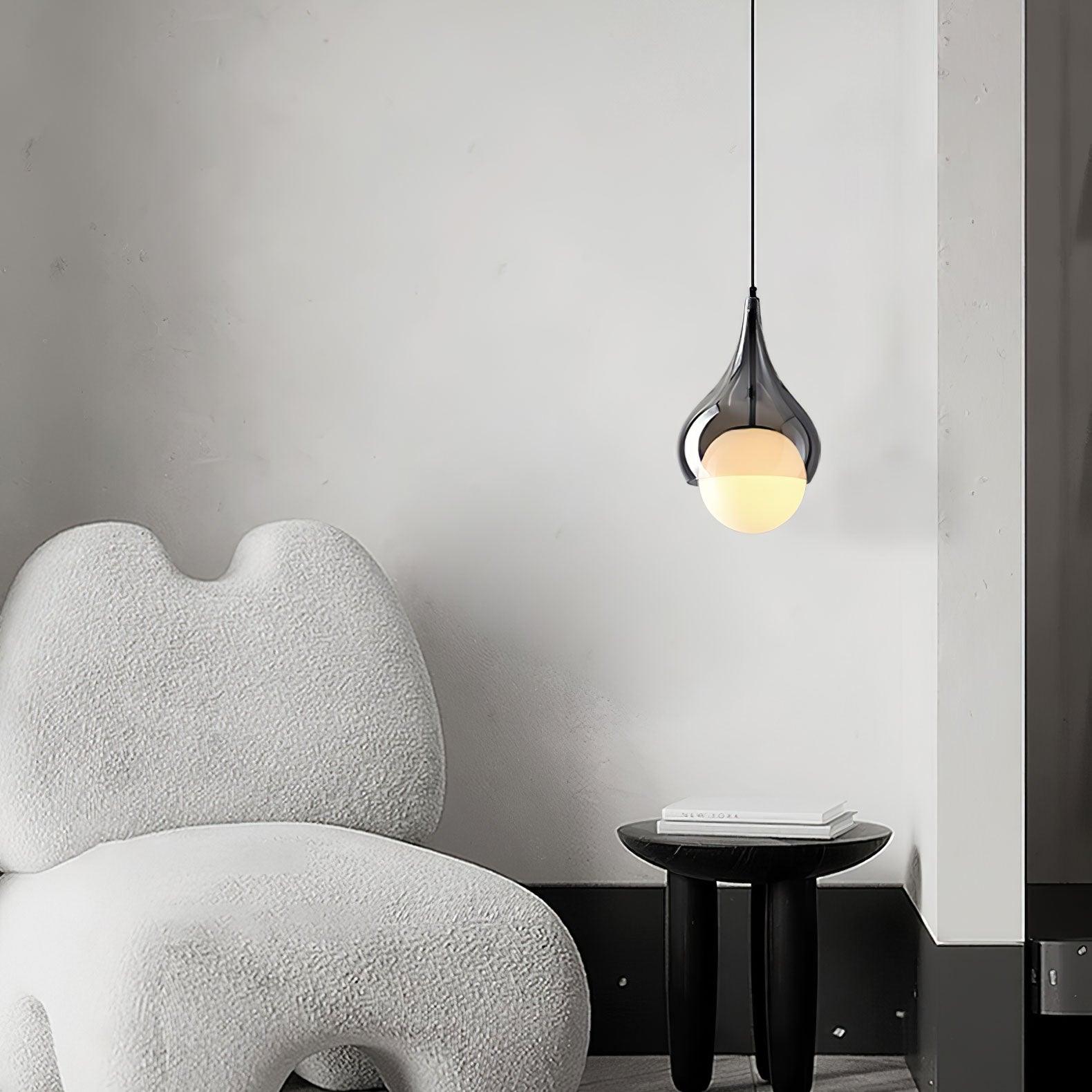 Droplet Elegant Glass Pendant Light