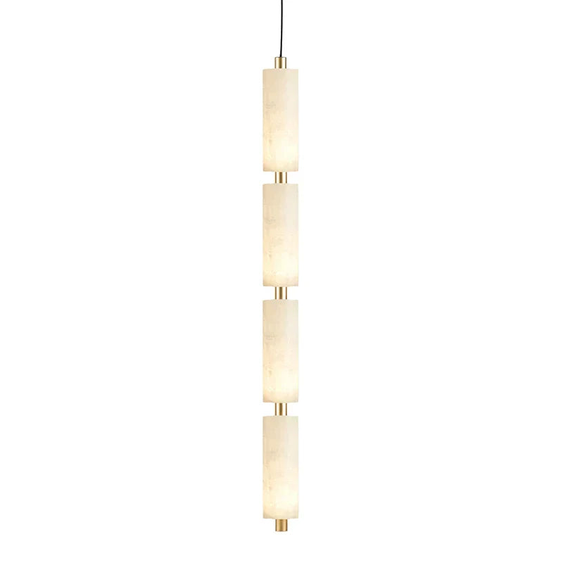 Zovarion Modern Minimalist Cluster Alabaster Pendant Light