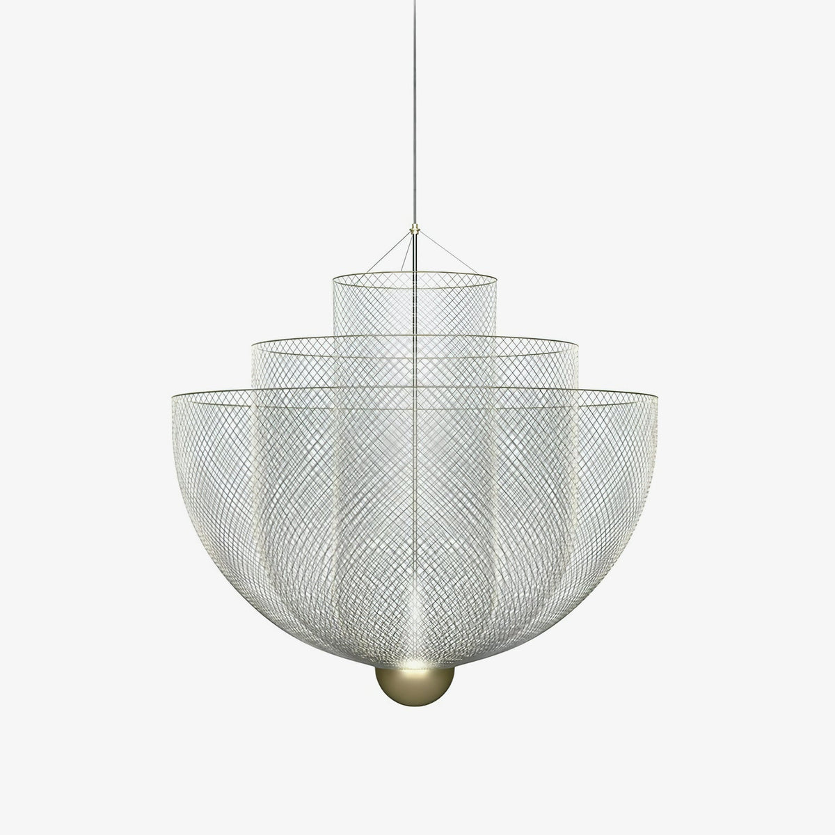 Terielissa Chandelier Meshmatics Hanging Radiant