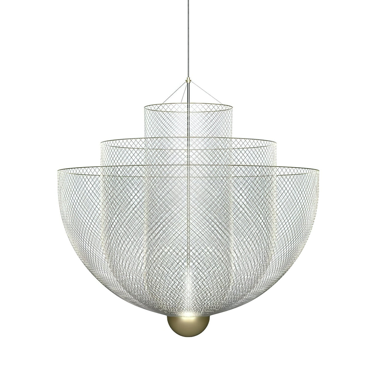 Terielissa Chandelier Meshmatics Hanging Radiant