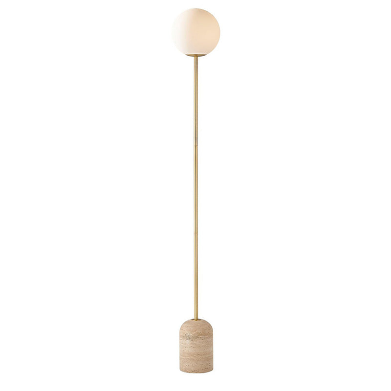 Valoia Travertine Floor Lamp