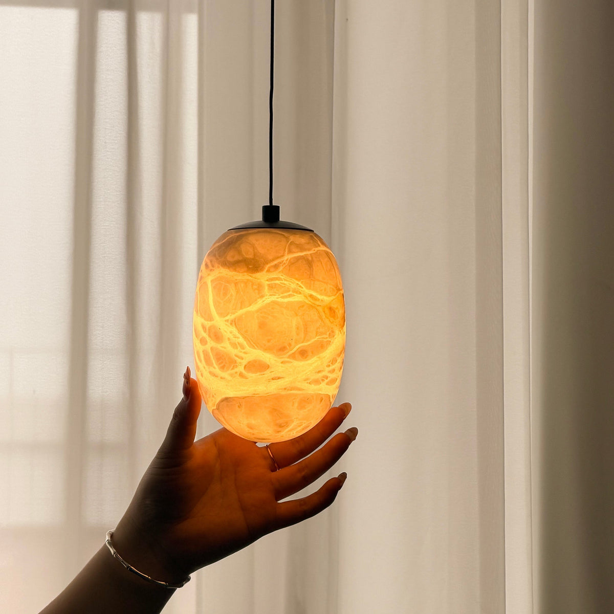 Eireenne Alabaster Pendant Lamp