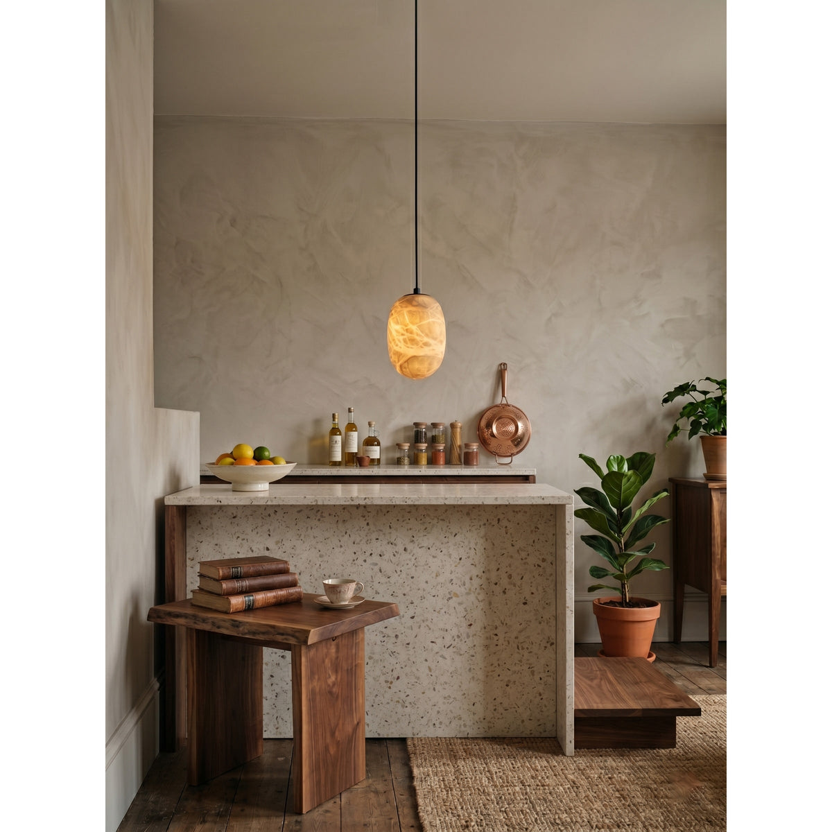 Eireenne Alabaster Pendant Lamp