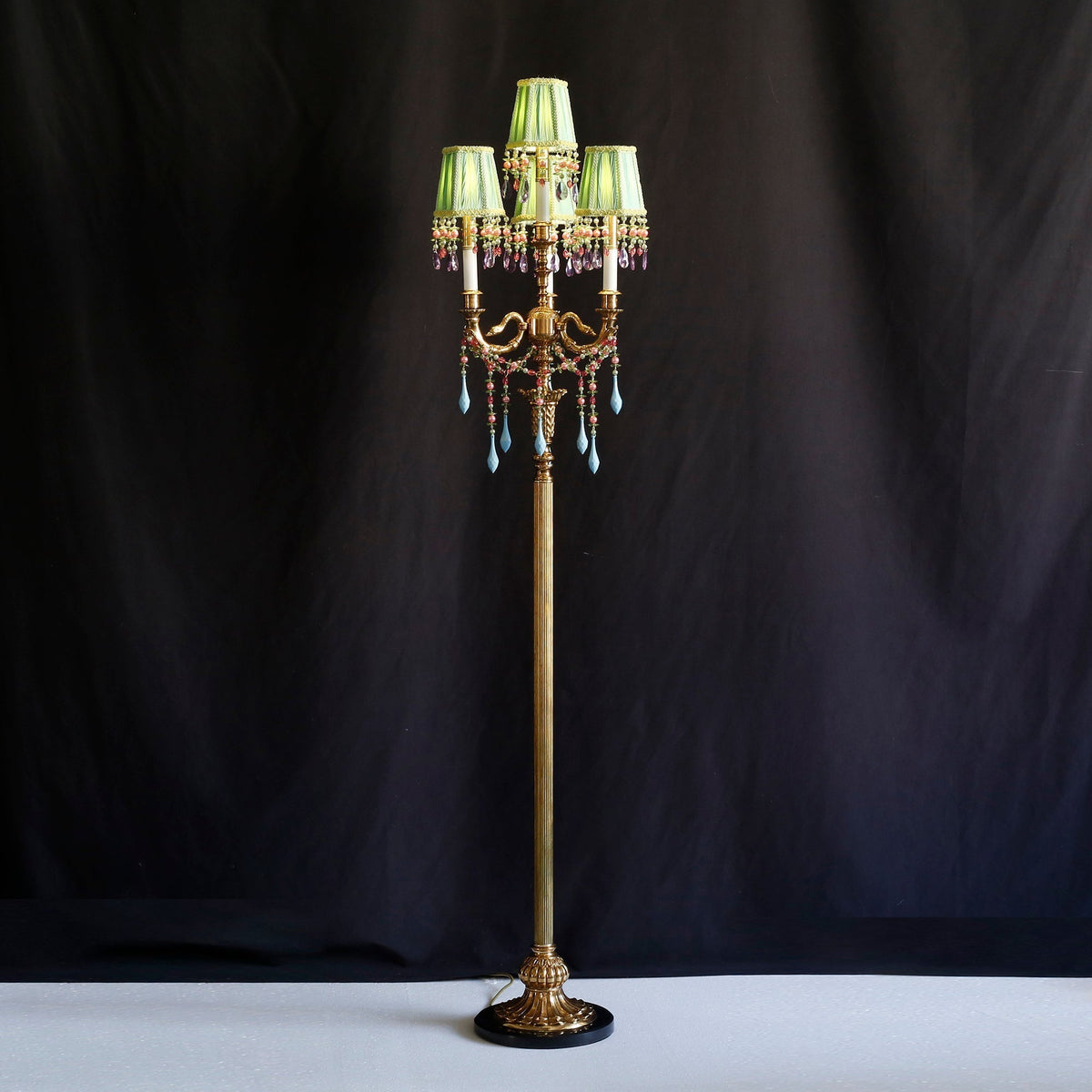 Veleia Pleated Floor Lamp