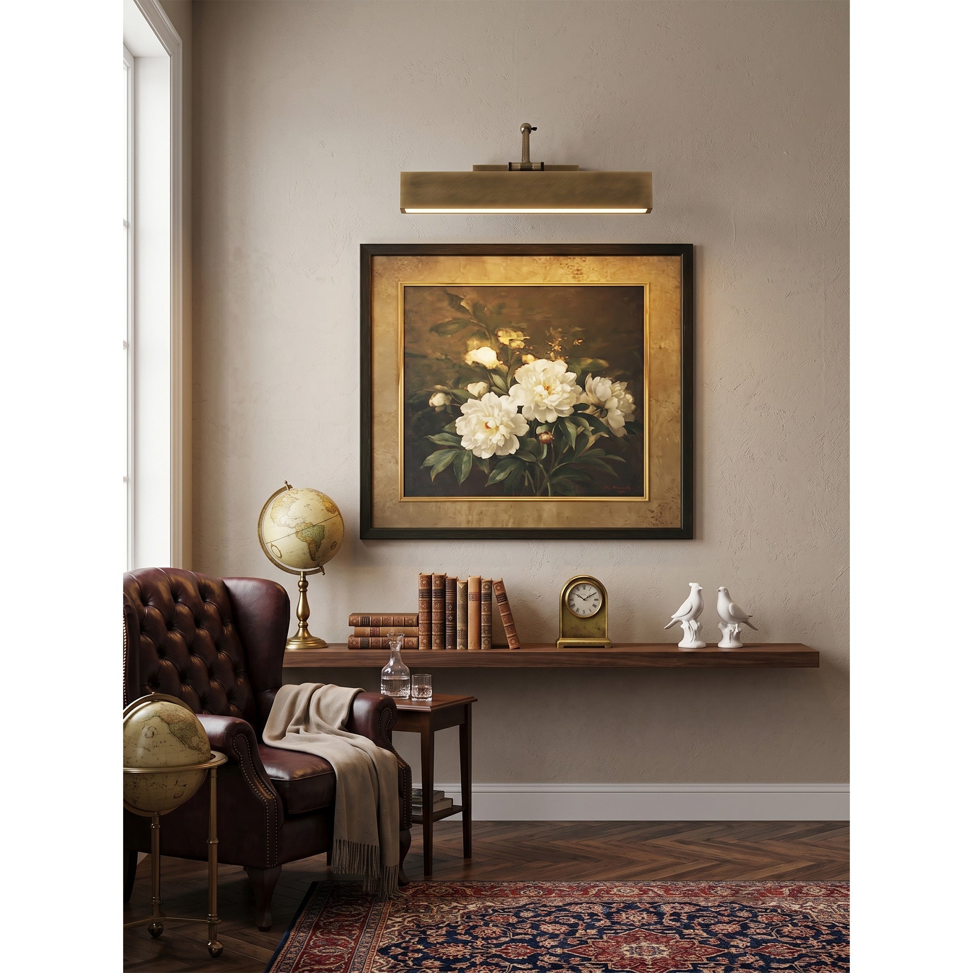 Auraraine Brass Rotating Wall Sconce