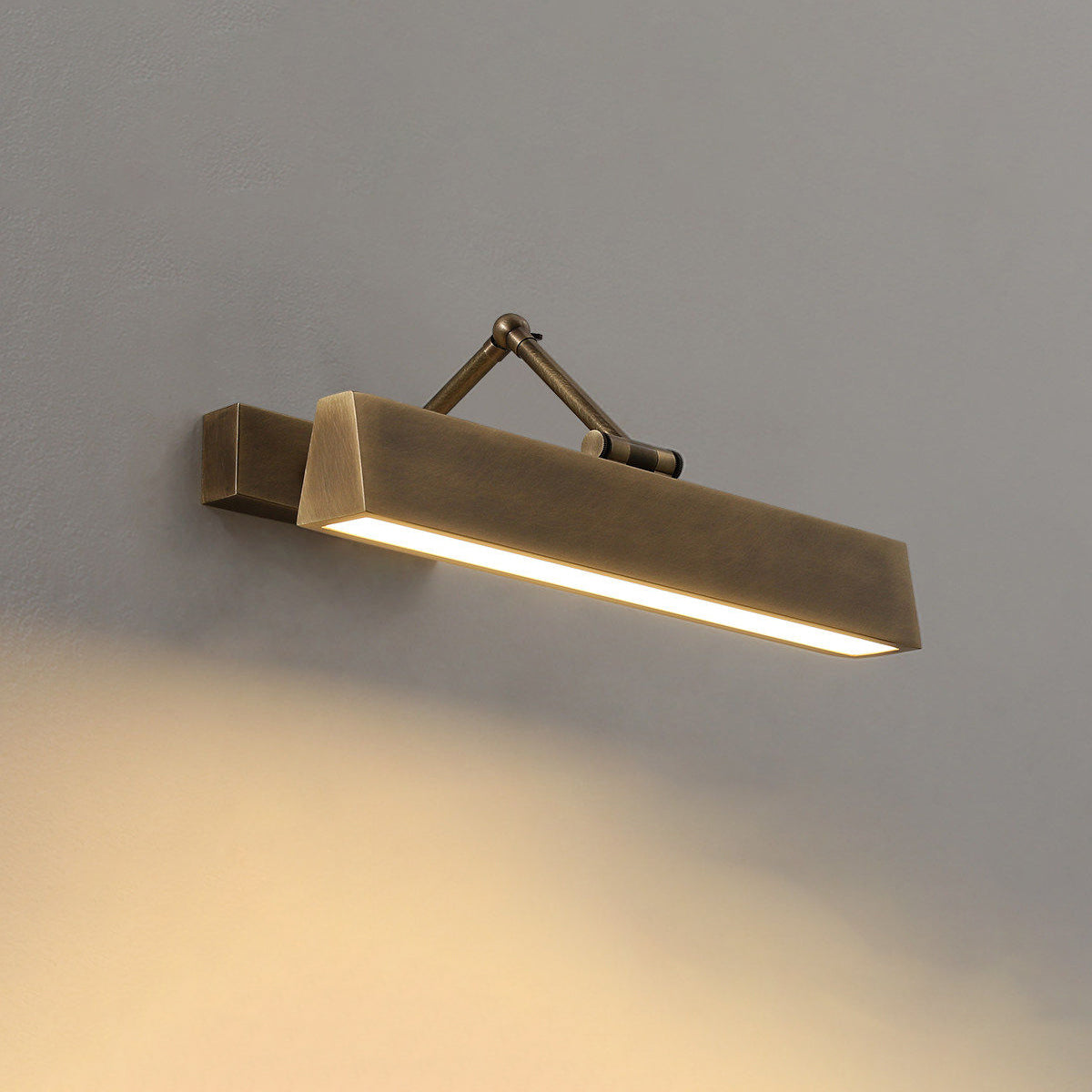 Auraraine Brass Rotating Wall Sconce