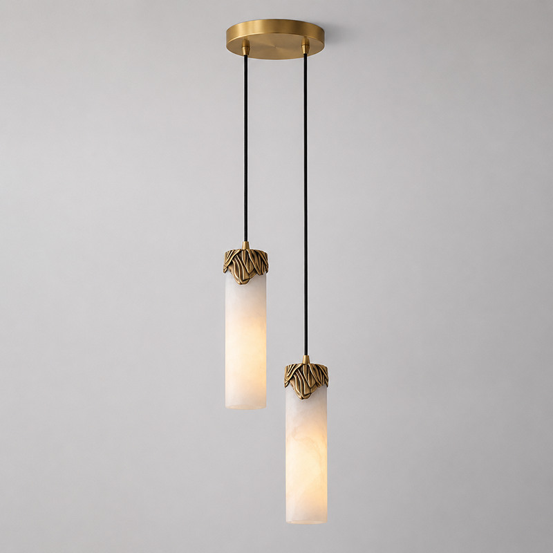 Eiralena Cascad Alabaster Chandelier
