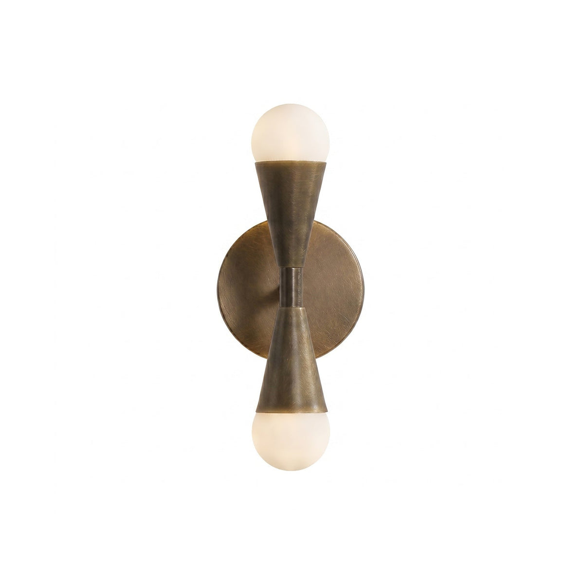 Karma Elvior Brass Double Wall Sconce