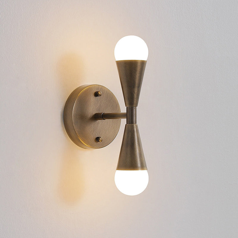 Karma Elvior Brass Double Wall Sconce