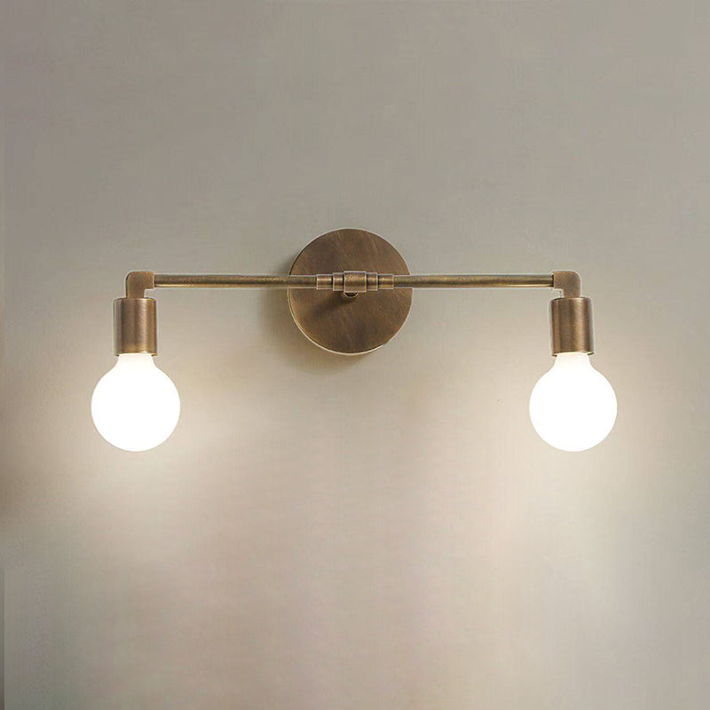 Karma Elvior Brass Double Wall Sconce