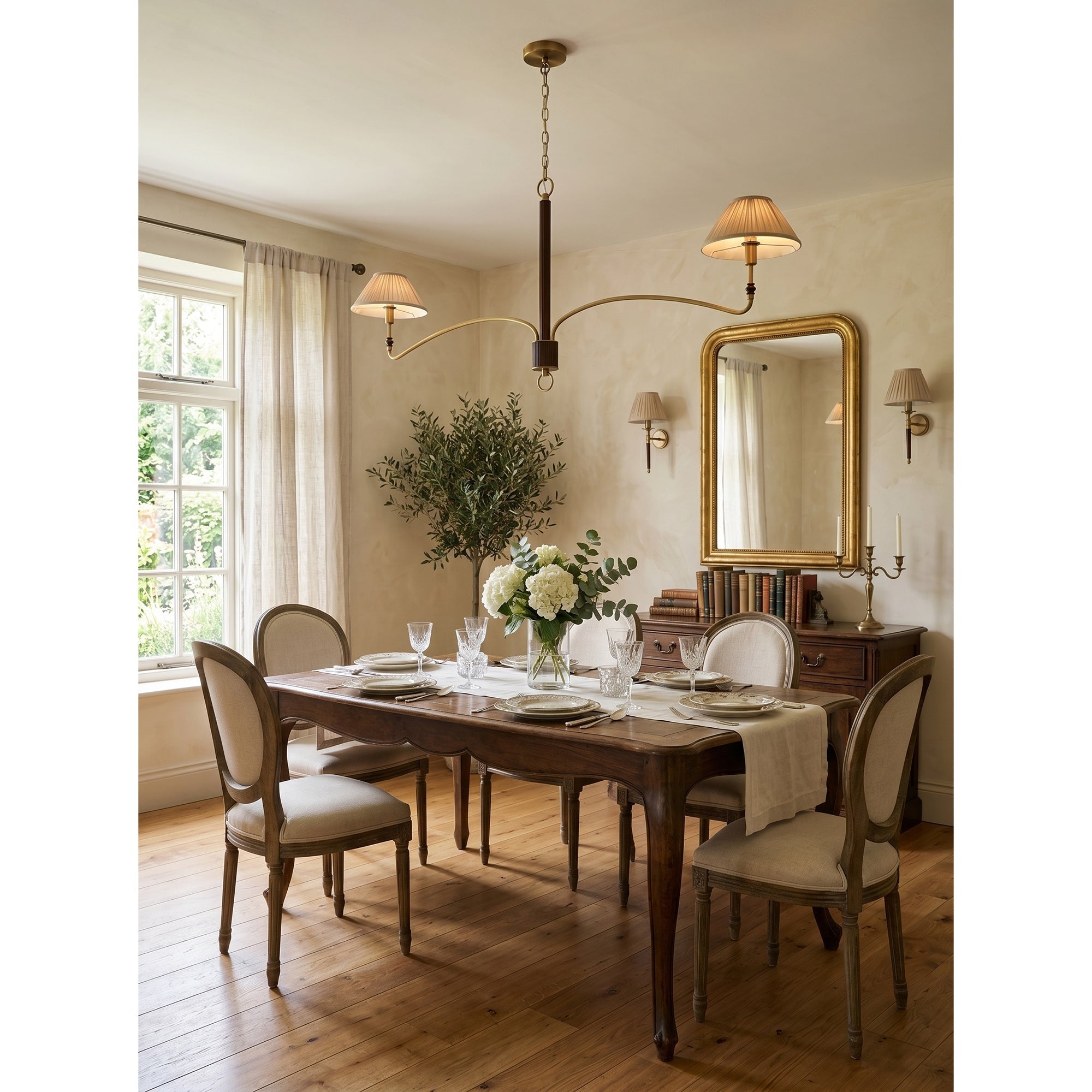 Fayron Pleated Chandelier