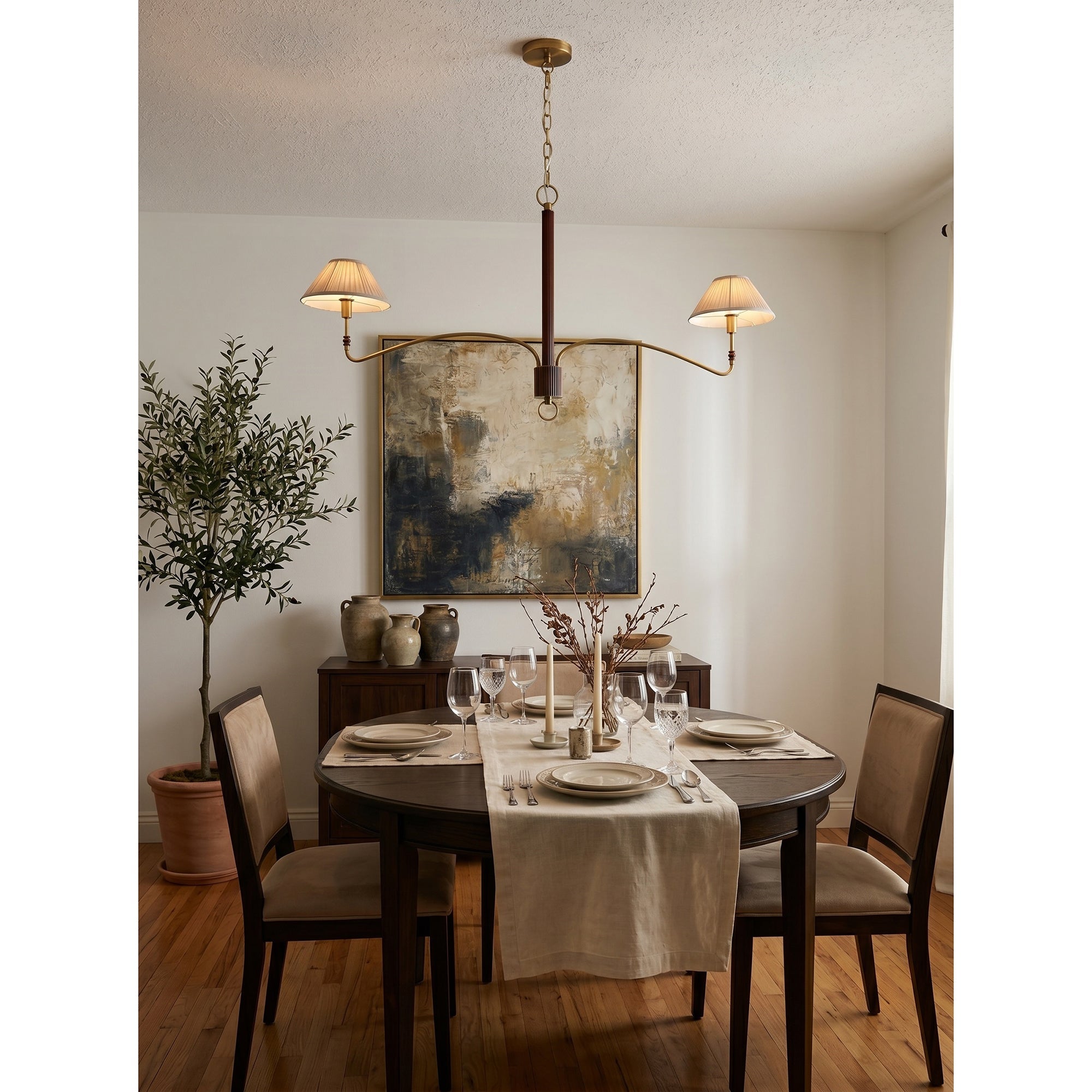 Fayron Pleated Chandelier