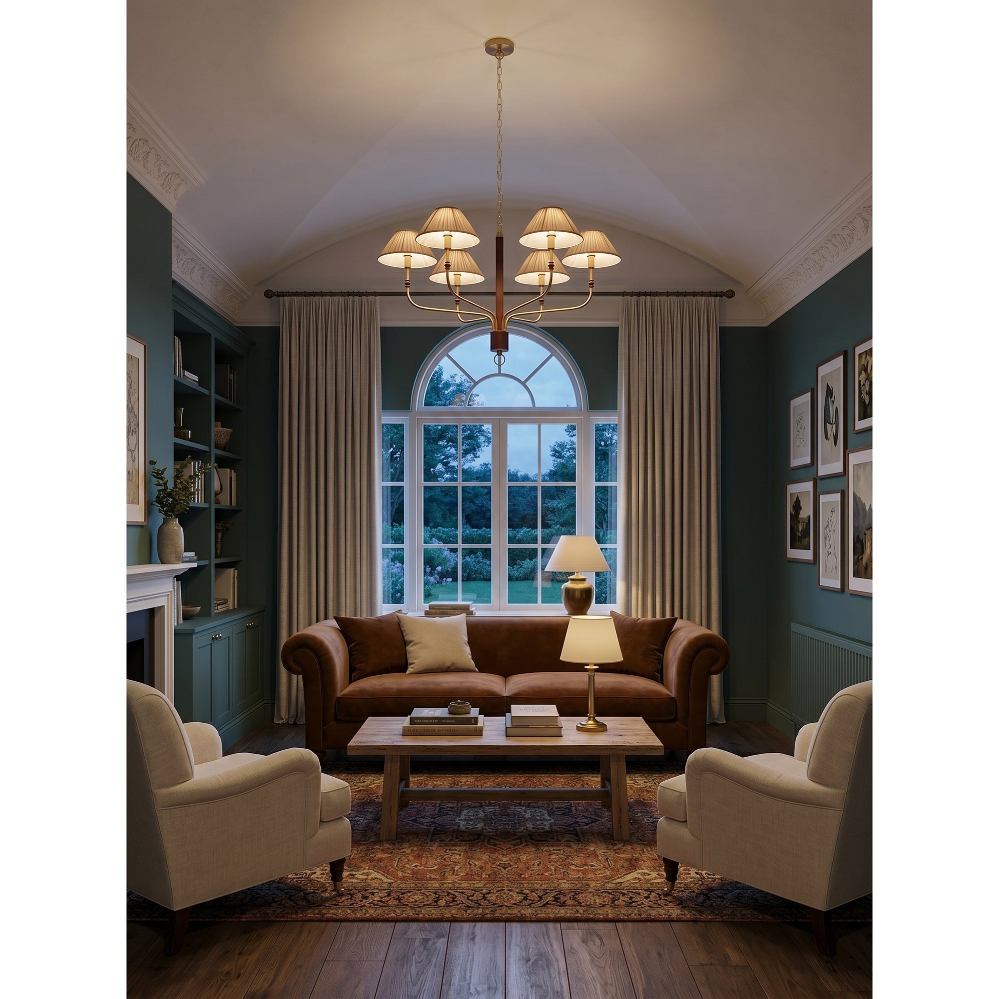 Fayron Pleated Chandelier
