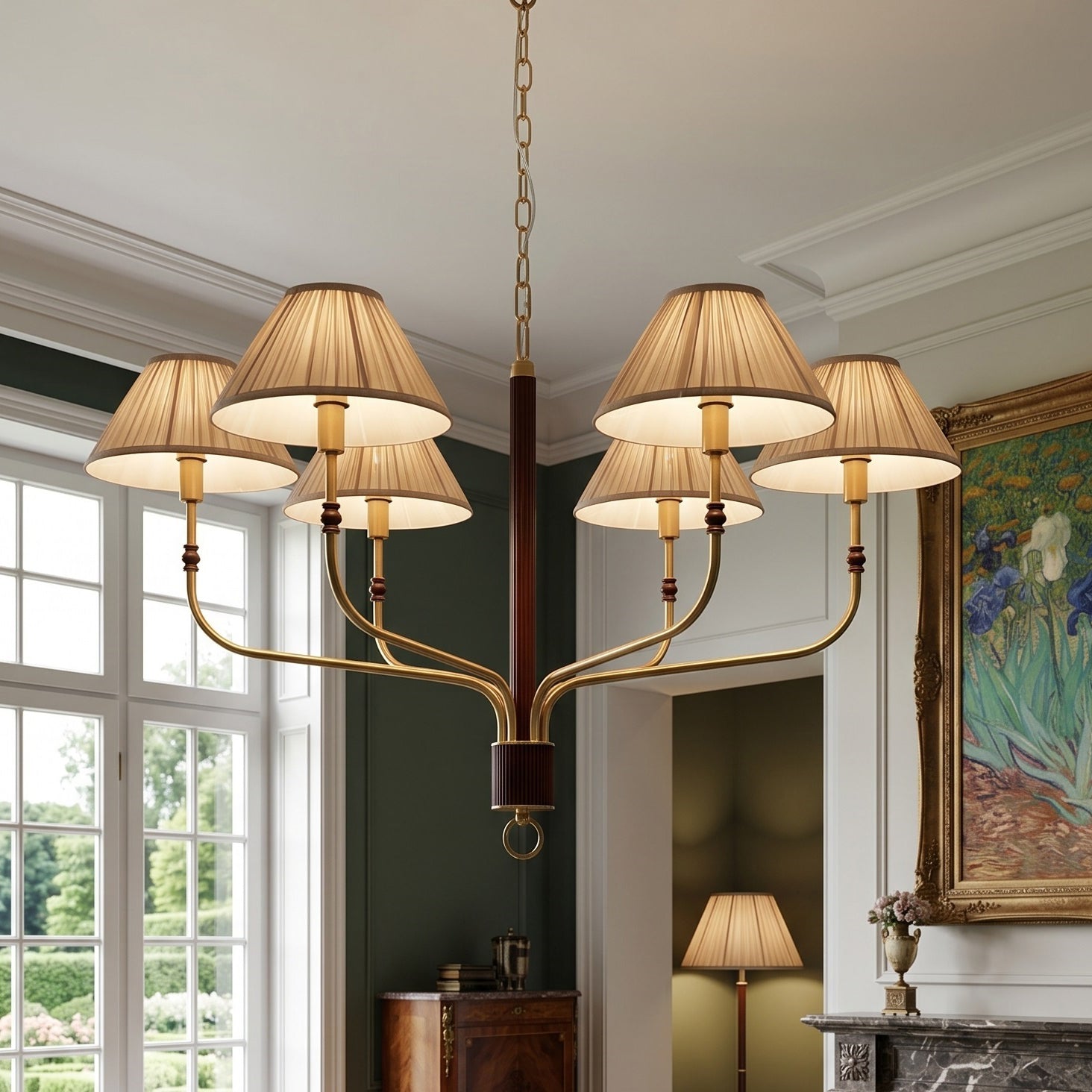 Fayron Pleated Chandelier