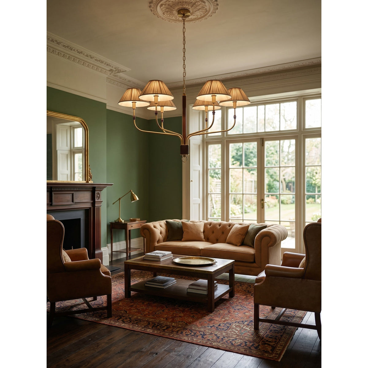 Fayron Pleated Chandelier