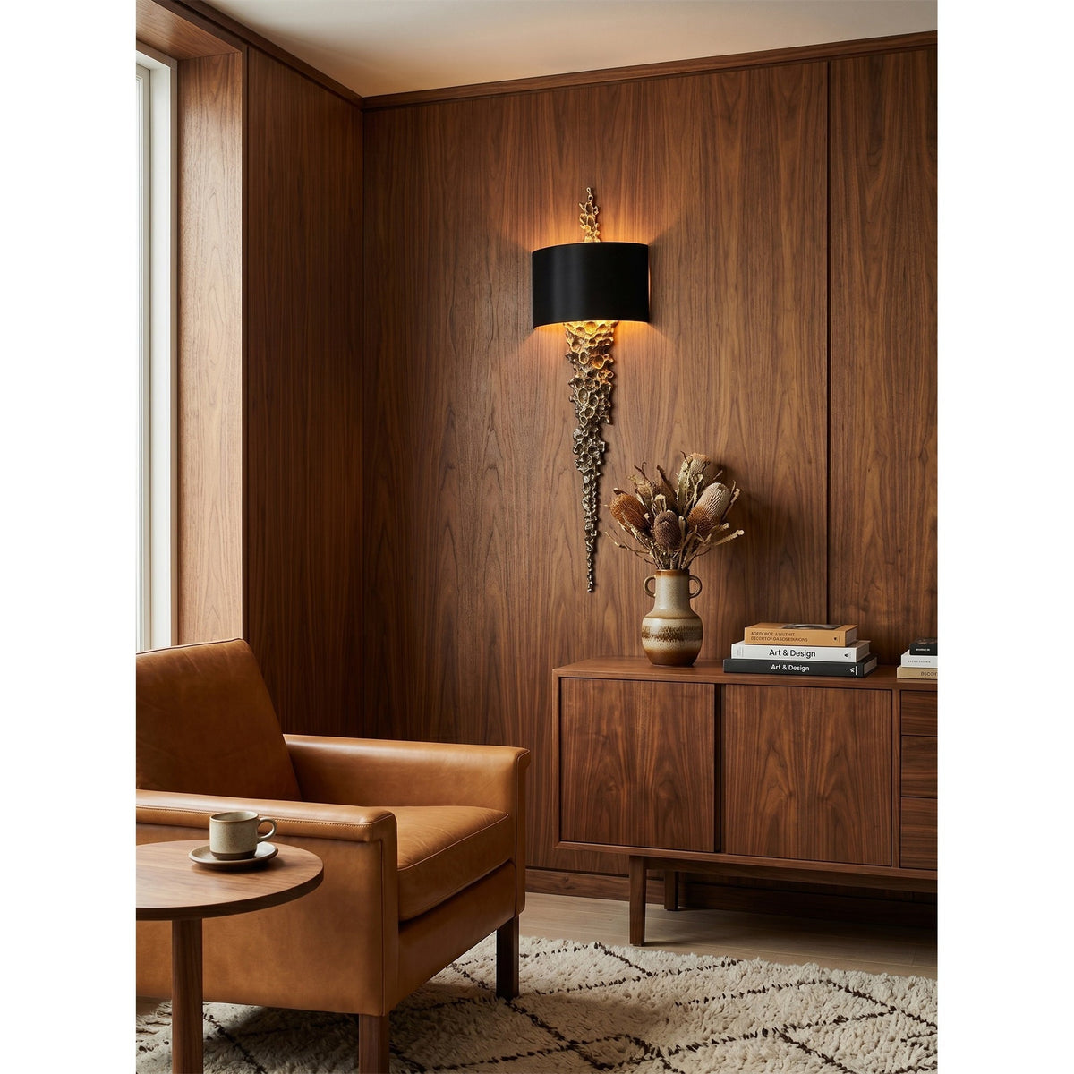 Nocthar Brass Wall Sconce