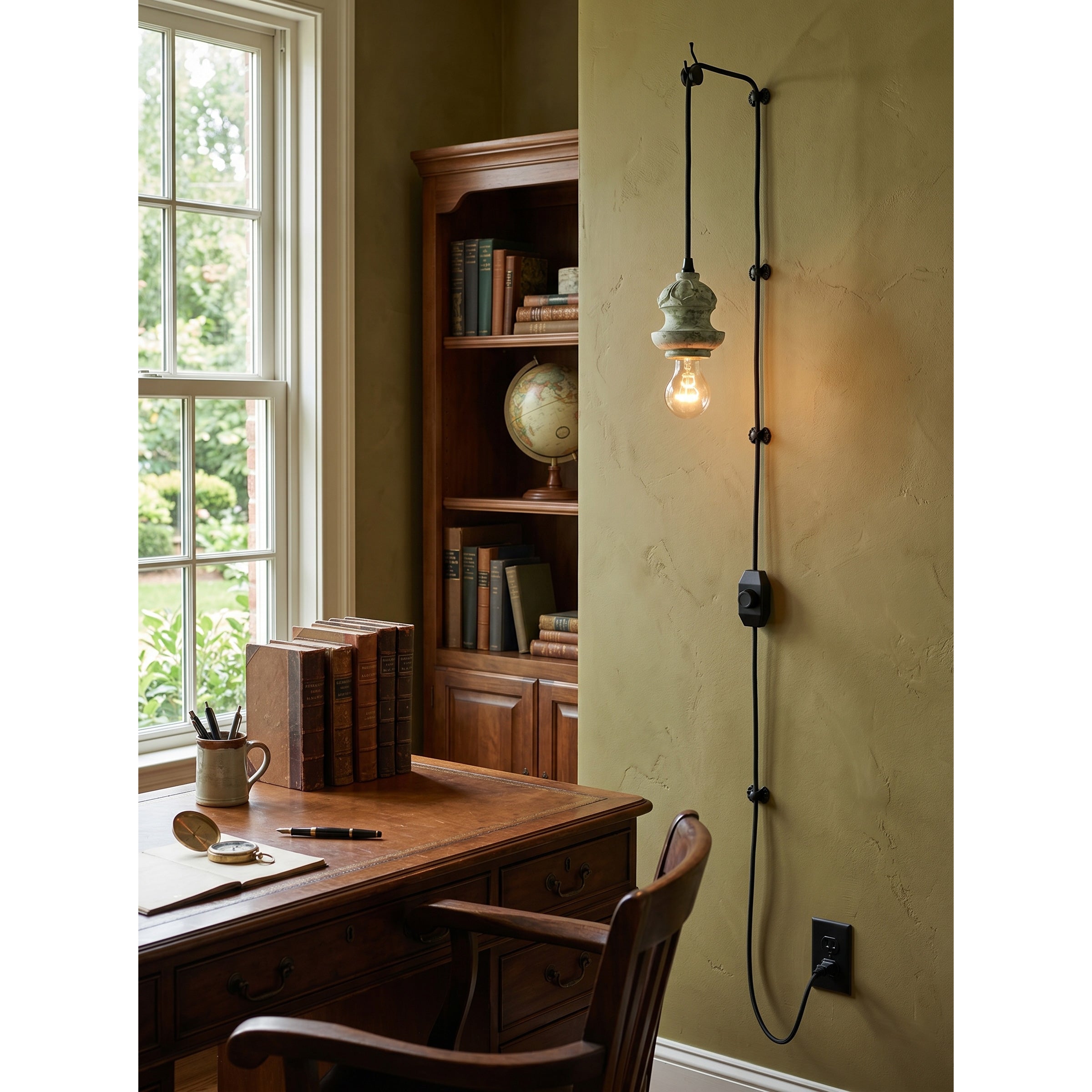 Vornel Wood Swag Lights