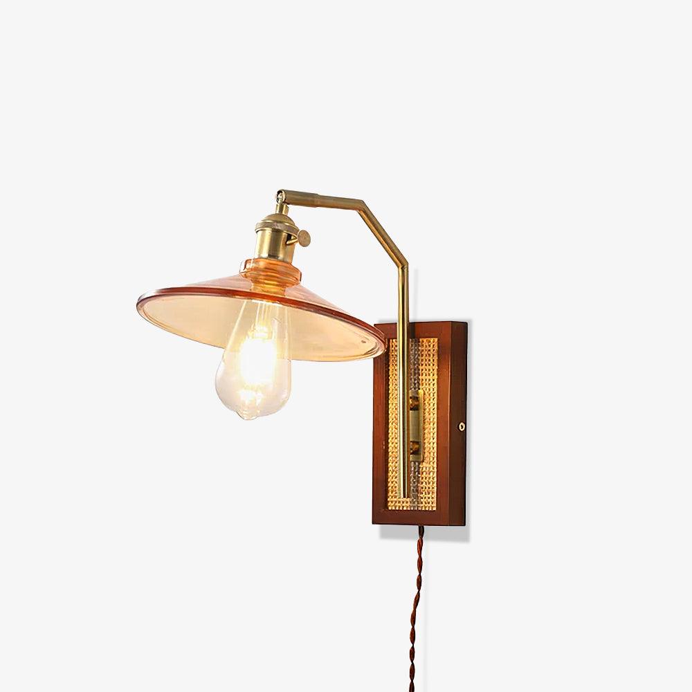 Brix Premium Nordic Art Glass Bamboo Wall Lamp