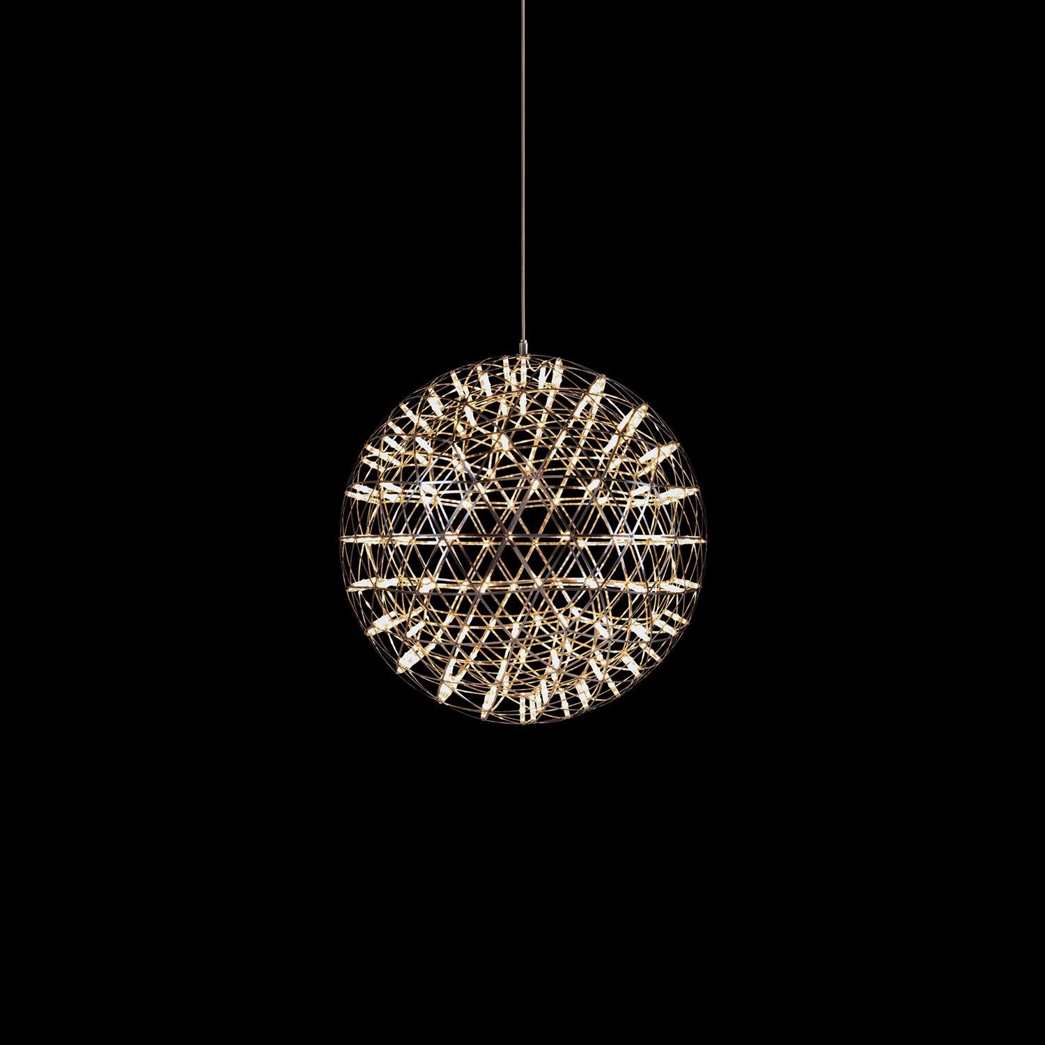 Delcourt Silver Spark Ball Pendant Light