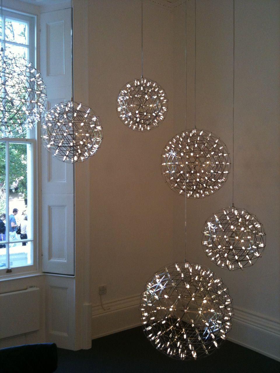 Sylvarin Gold Spark Ball Pendant Light