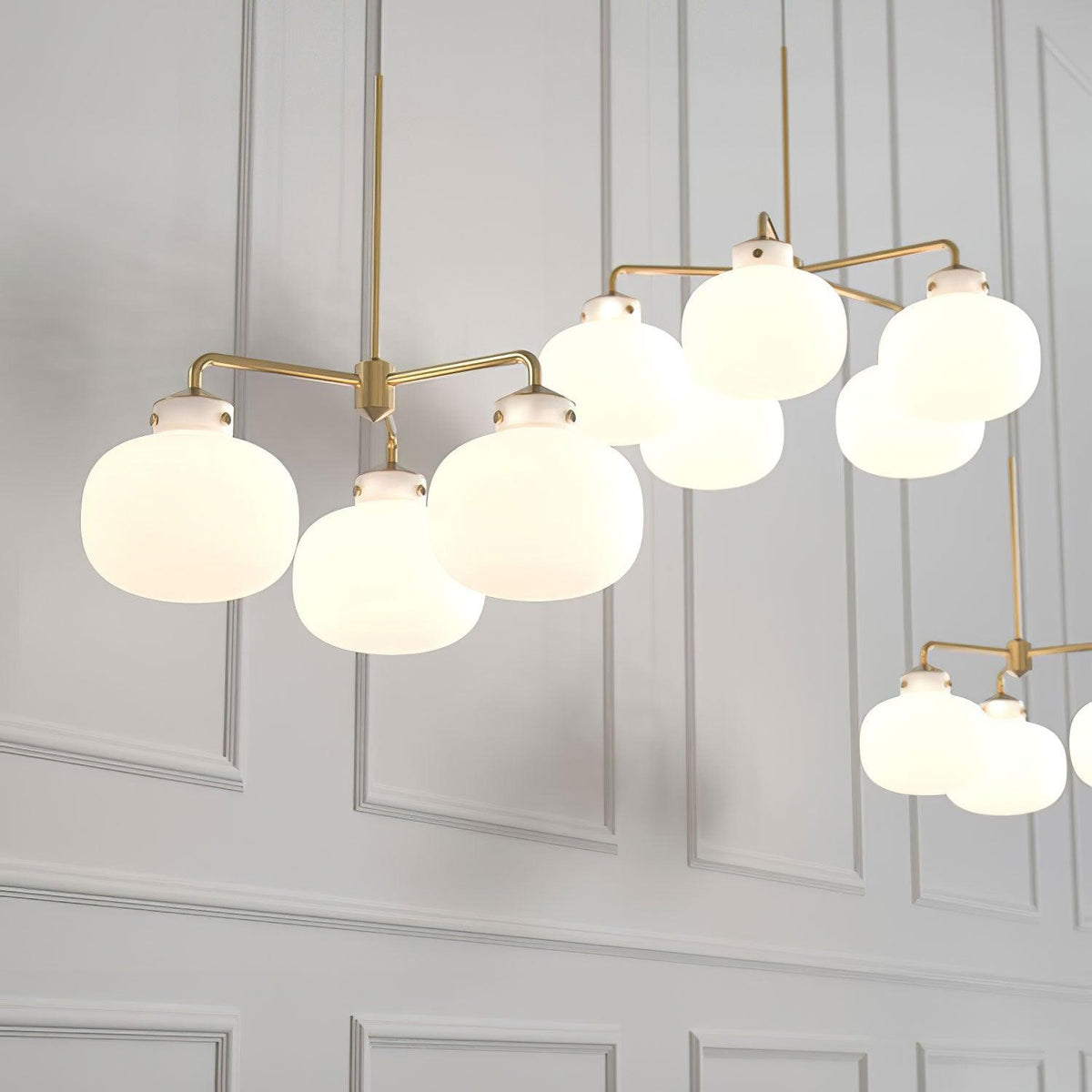 Fyor Contemporary Glass Pendant Lamp