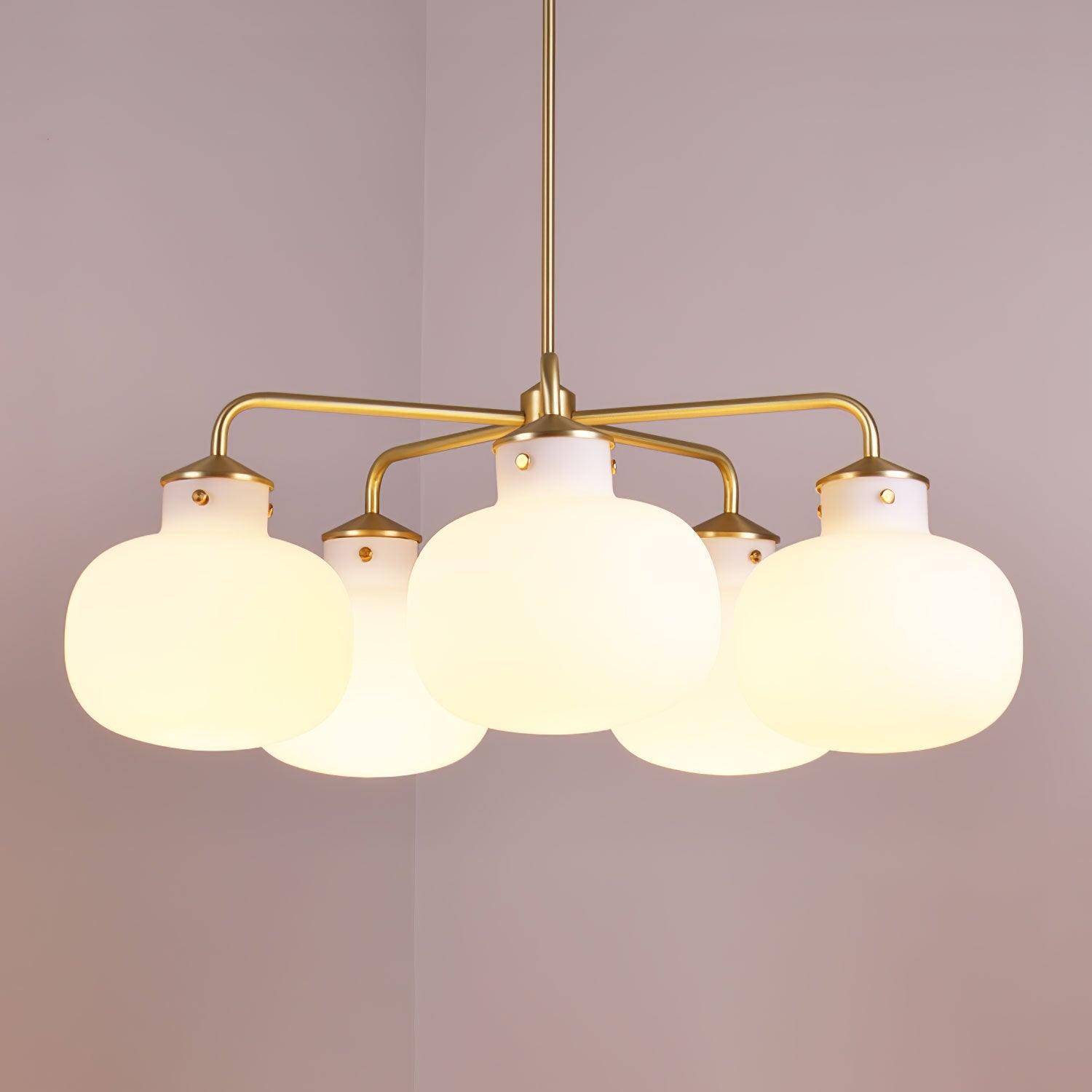 Fyor Contemporary Glass Pendant Lamp