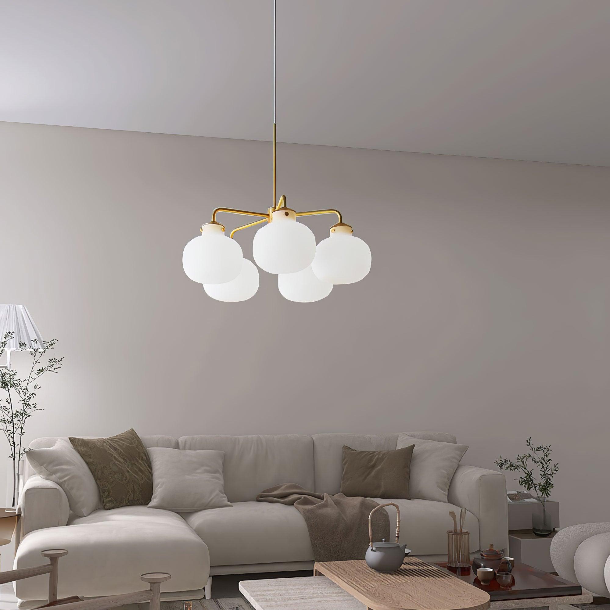 Fyor Contemporary Glass Pendant Lamp