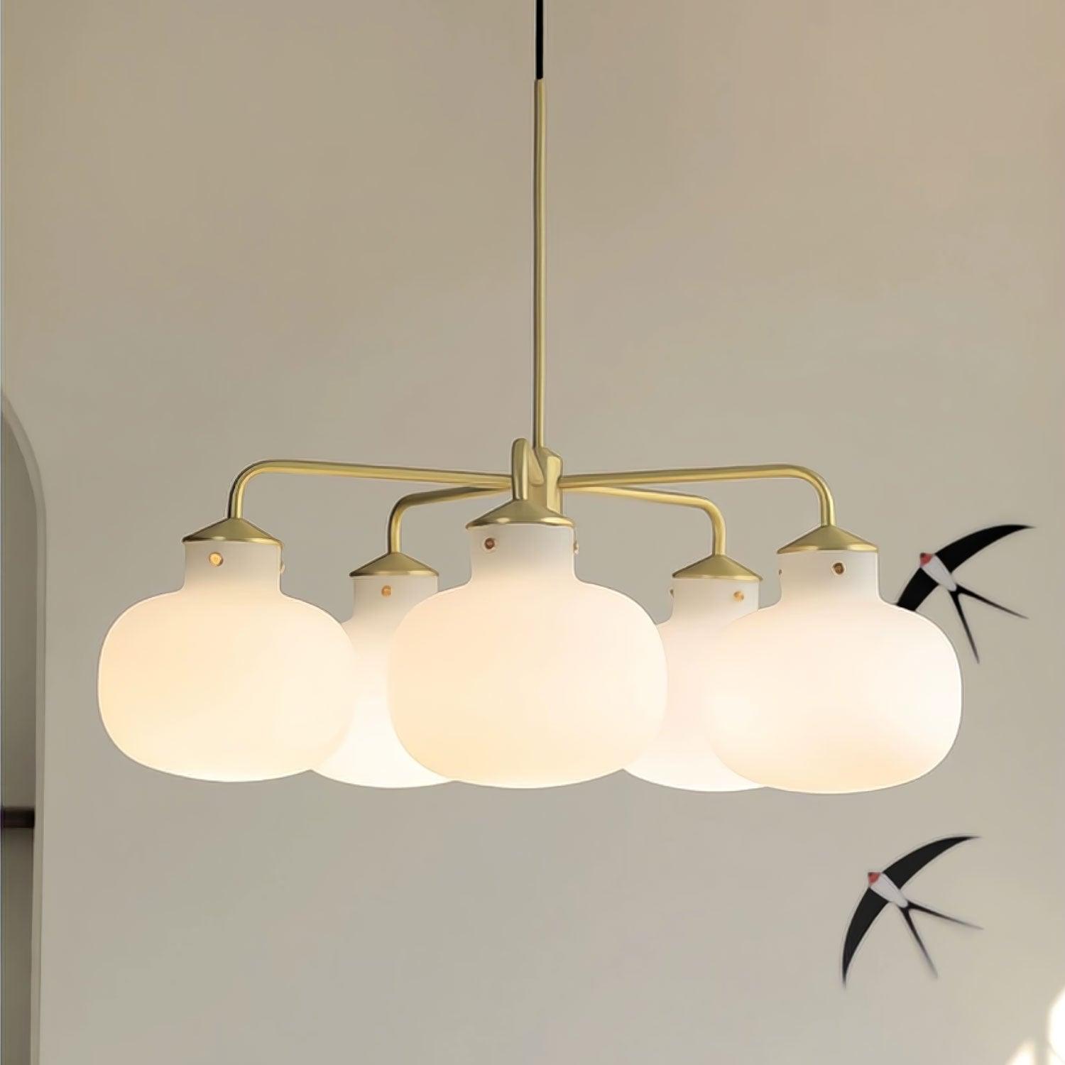 Fyor Contemporary Glass Pendant Lamp
