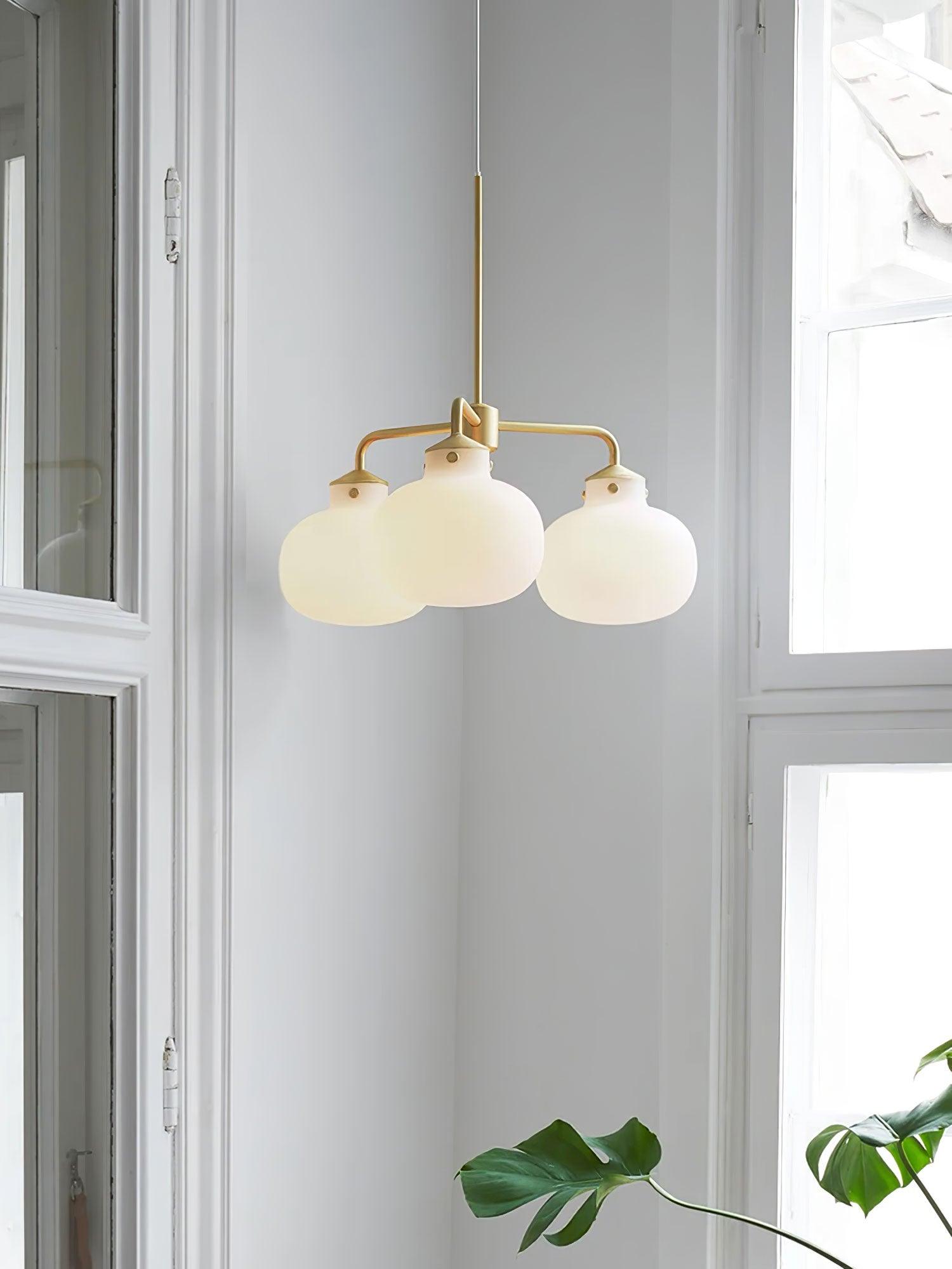 Fyor Contemporary Glass Pendant Lamp
