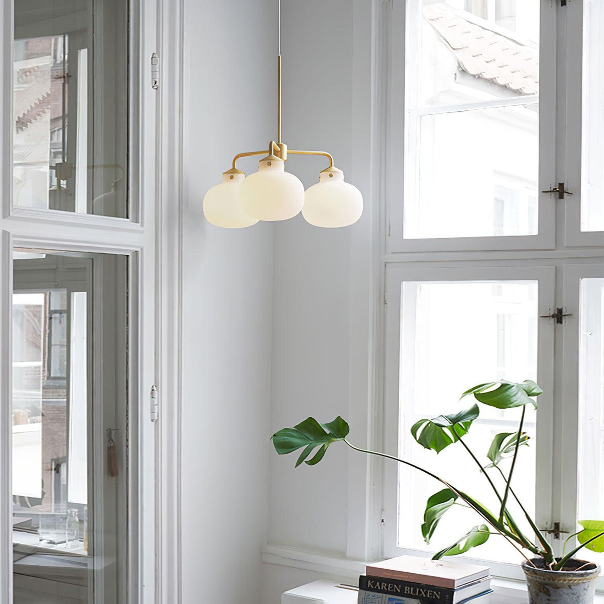 Fyor Contemporary Glass Pendant Lamp