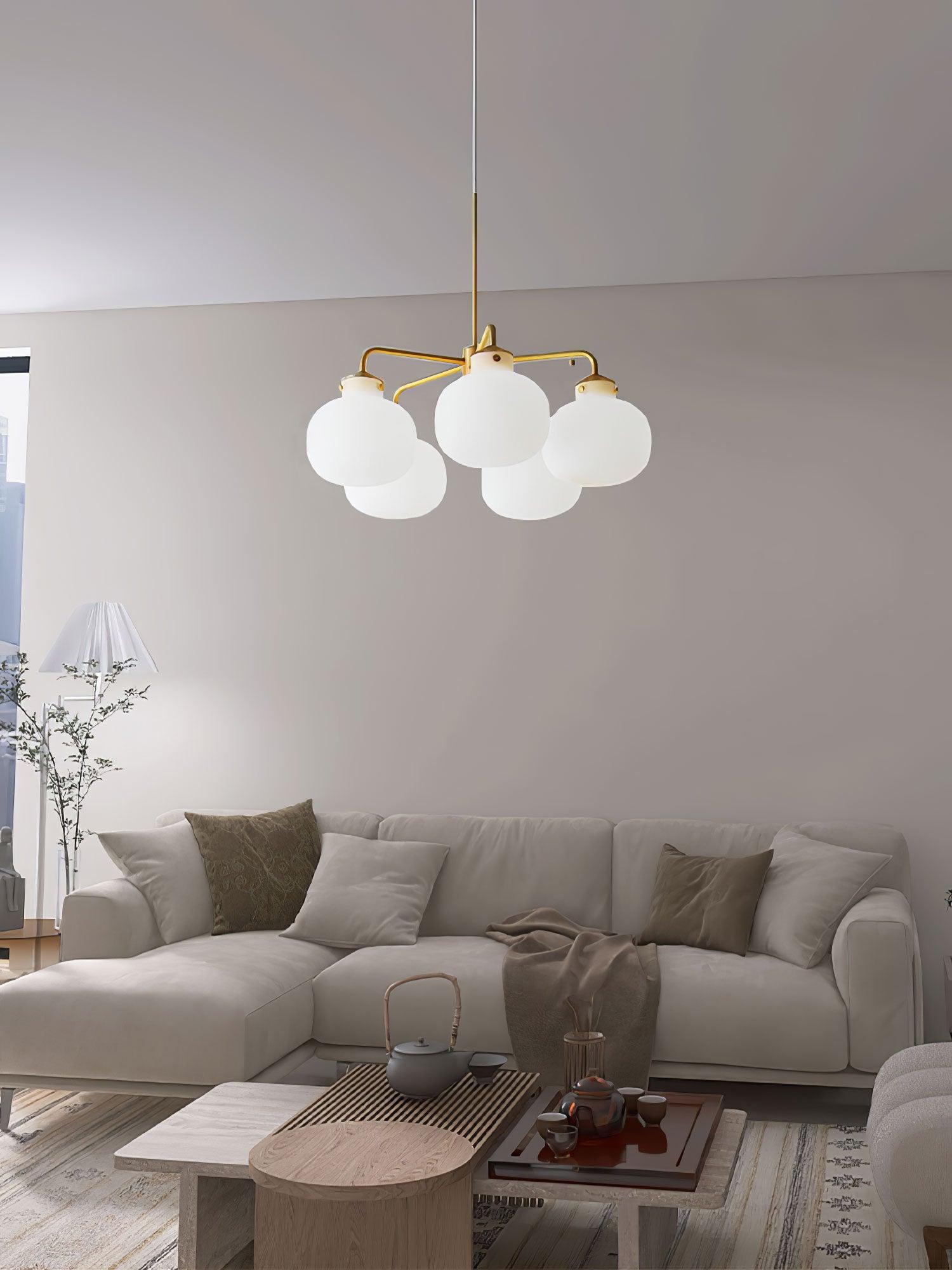 Fyor Contemporary Glass Pendant Lamp
