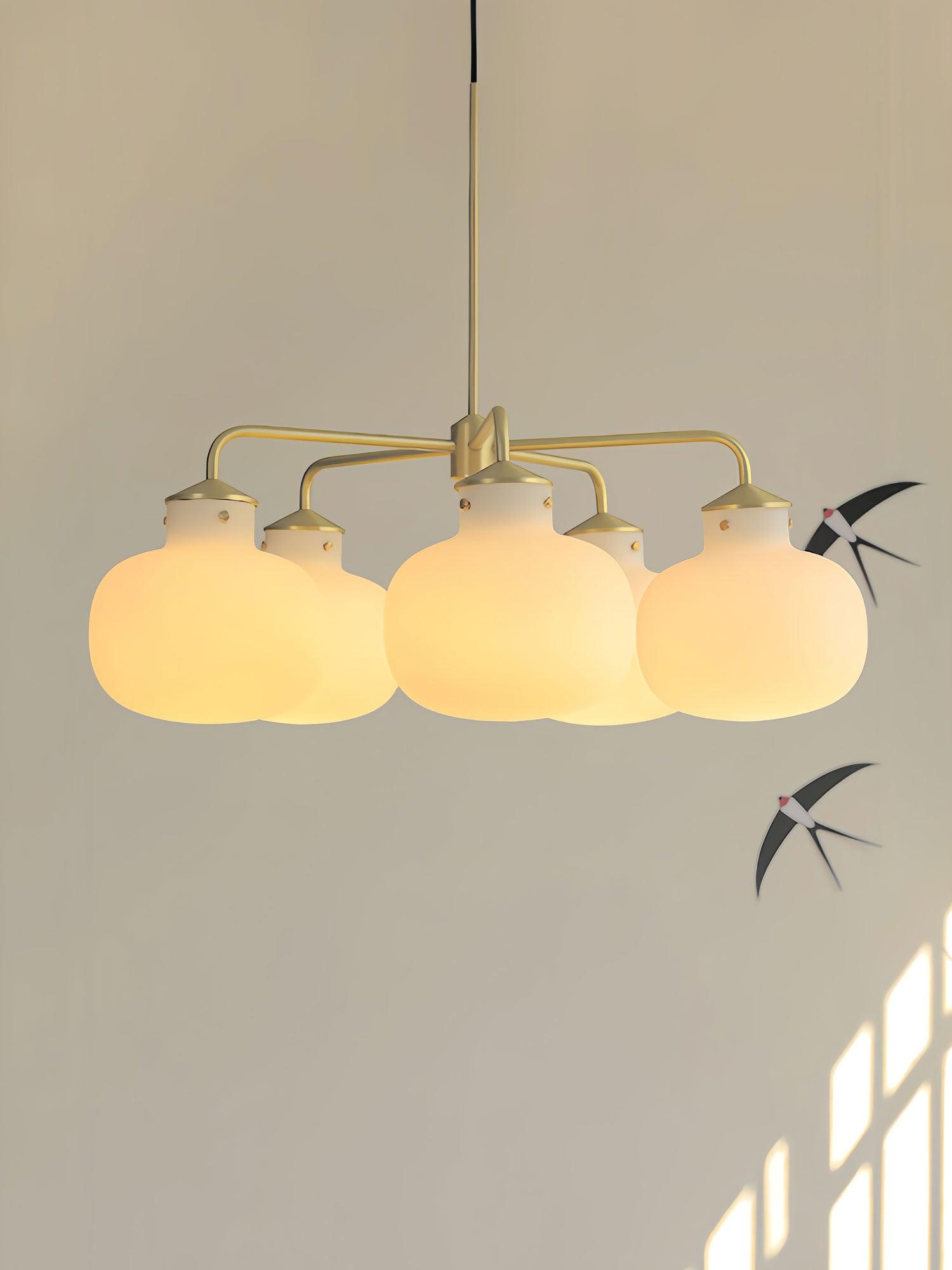Fyor Contemporary Glass Pendant Lamp