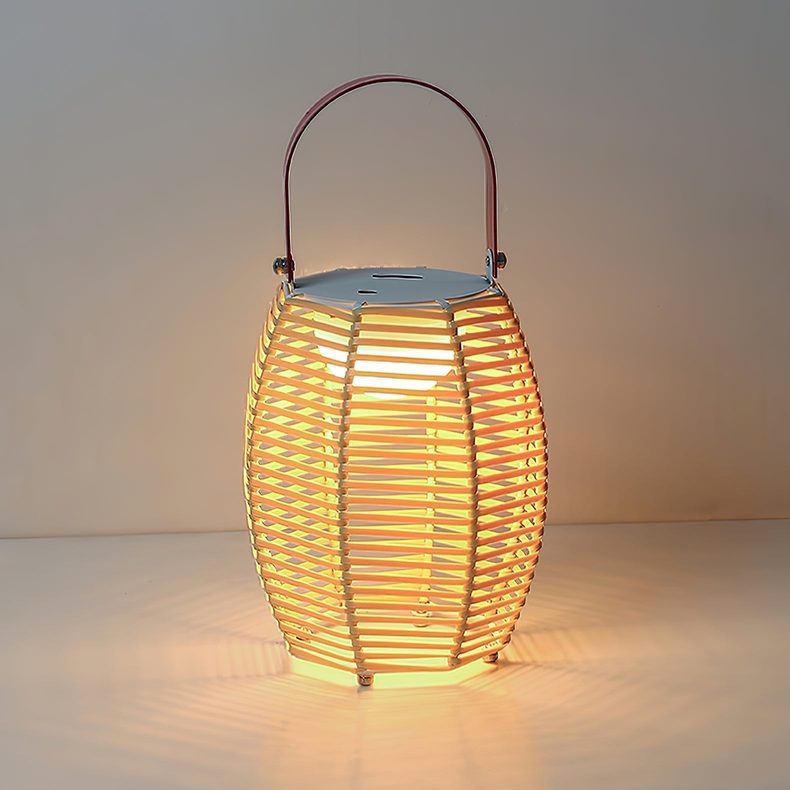 Olraeil Rattan Floor Lantern