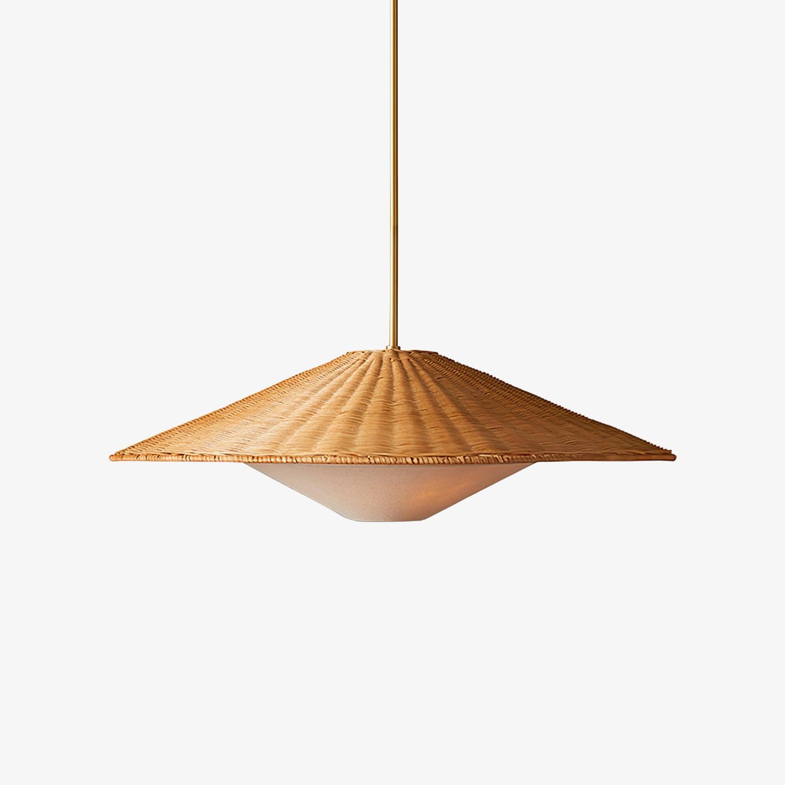 Kocan Rattan Minimalistic Pendant Light