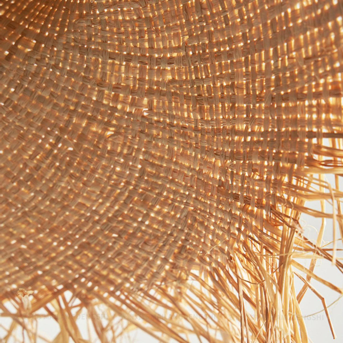 Vocan Rattan Vintage Pendant Light
