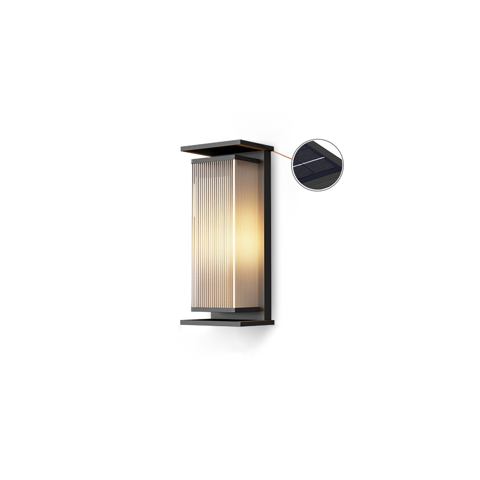 Cesilila Vertical Glass Wall Light