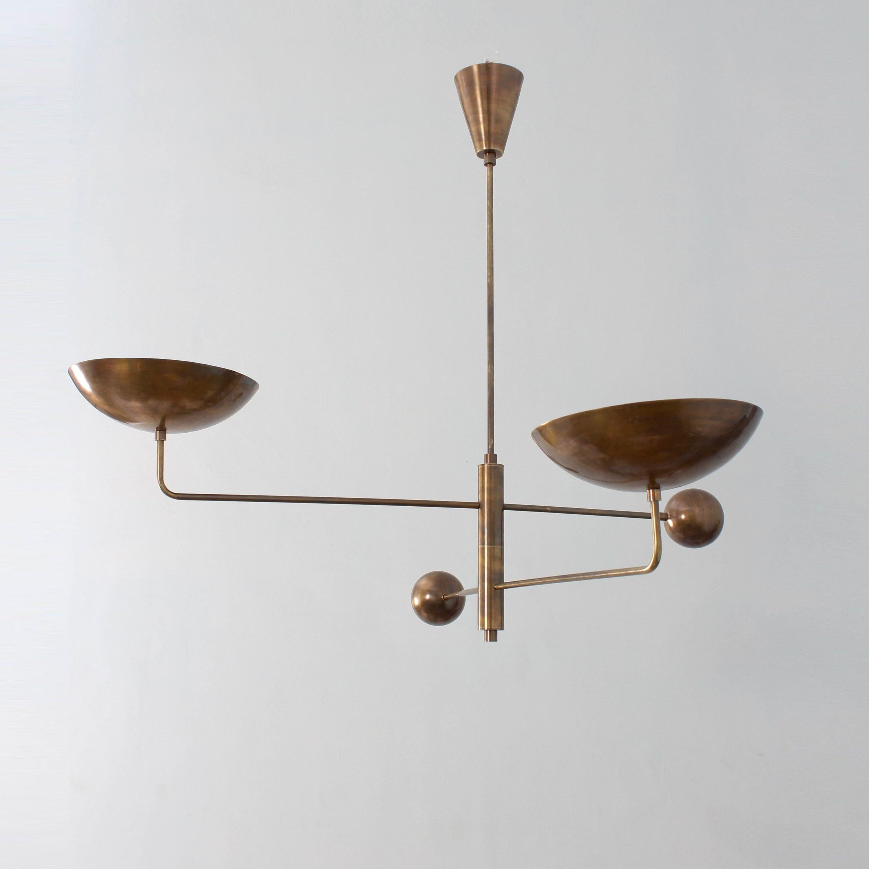 Pauline Sculptural Industrial Chandelier