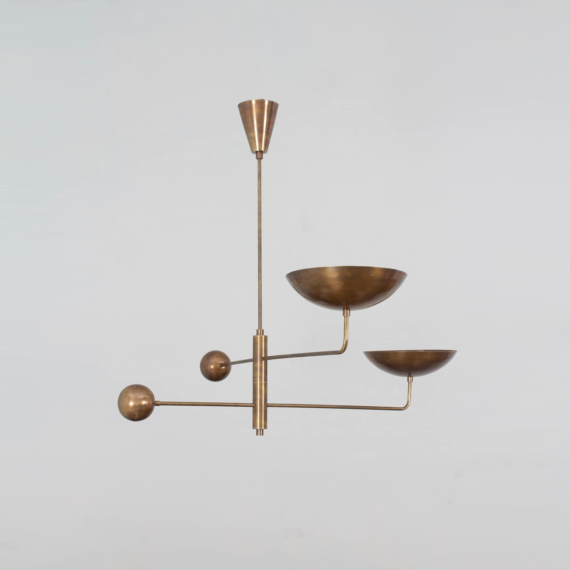 Pauline Sculptural Industrial Chandelier