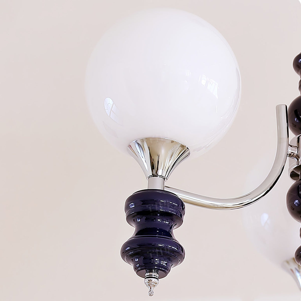 Miraena Chandelier Regal Orb Frosted