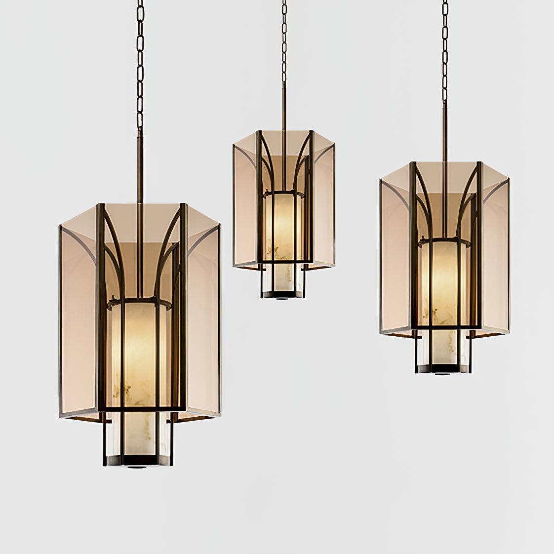 Sysila Alabaster Pendant Light
