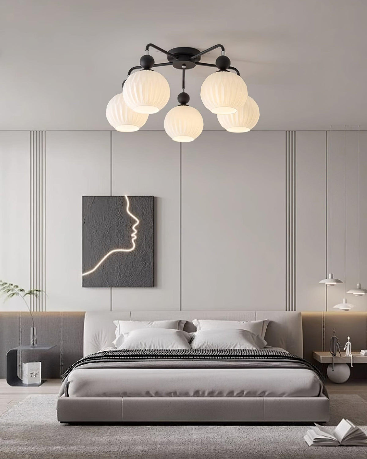 Viphaan Nordic Ceramic ceiling lamp