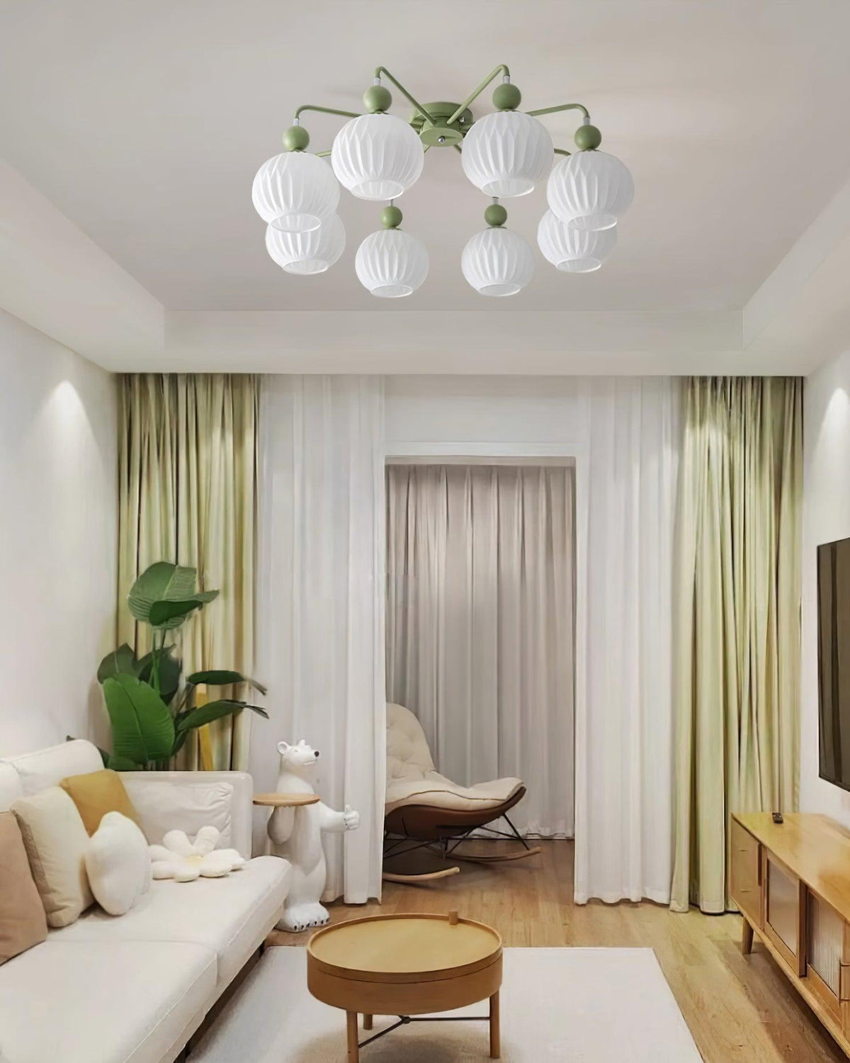 Viphaan Nordic Ceramic ceiling lamp