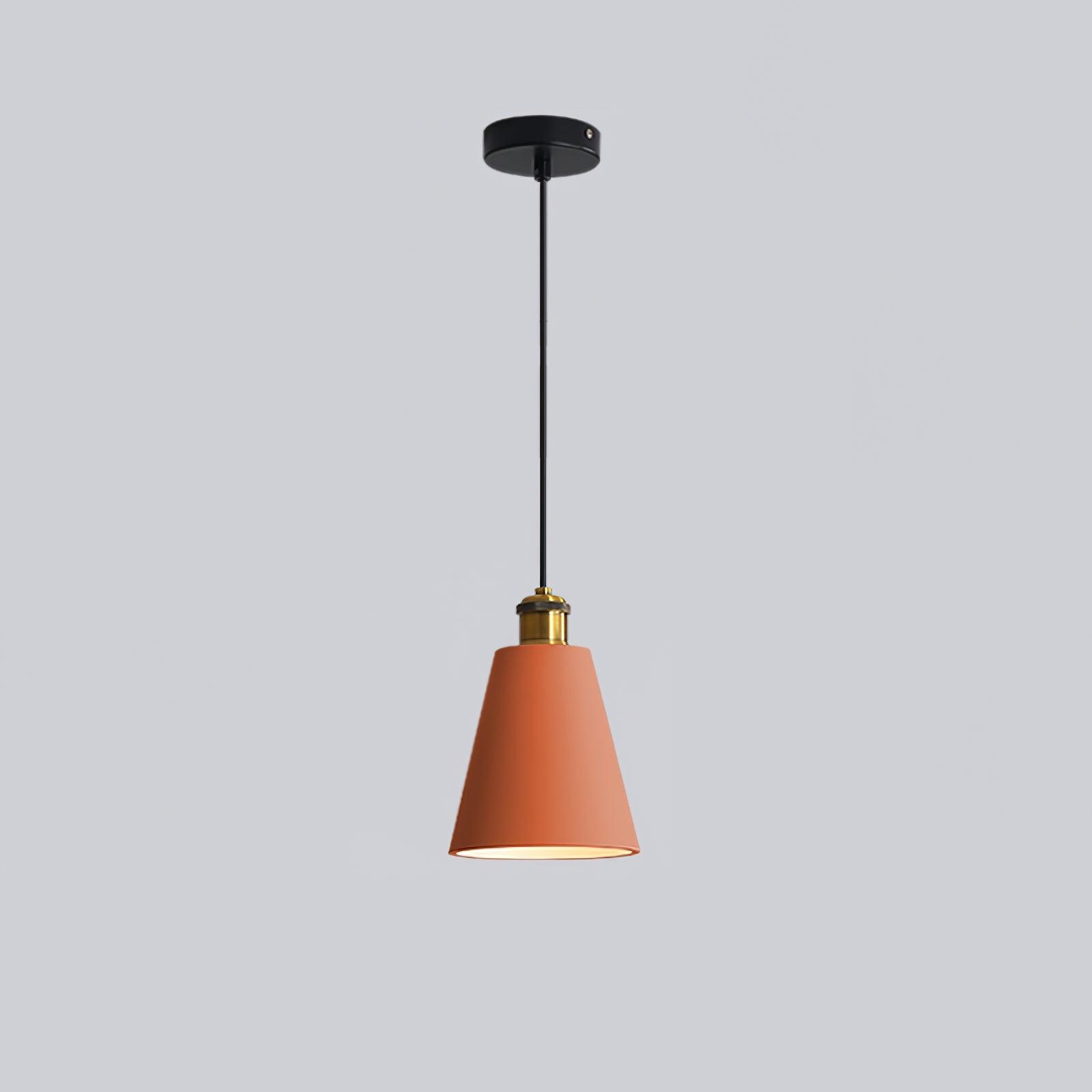 Trio Industrial Resin Pendant Lamp