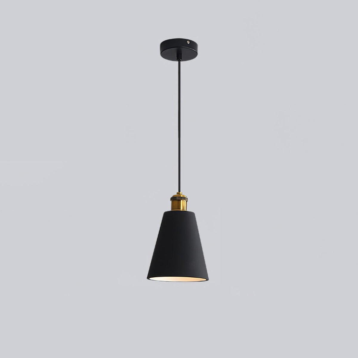 Trio Industrial Resin Pendant Lamp