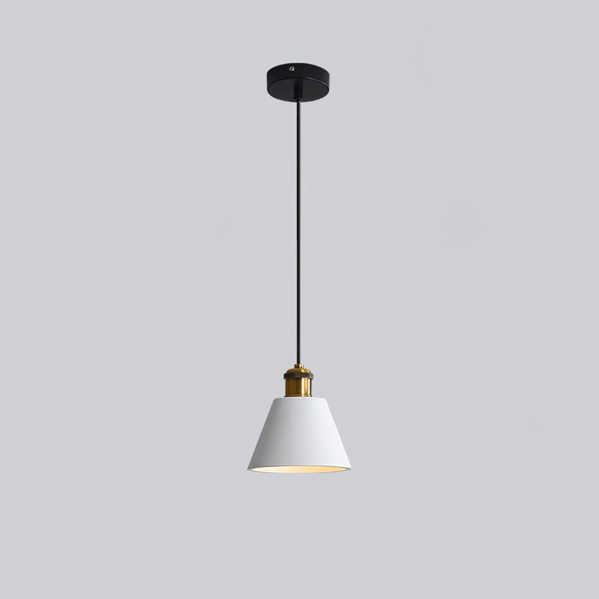Trio Industrial Resin Pendant Lamp