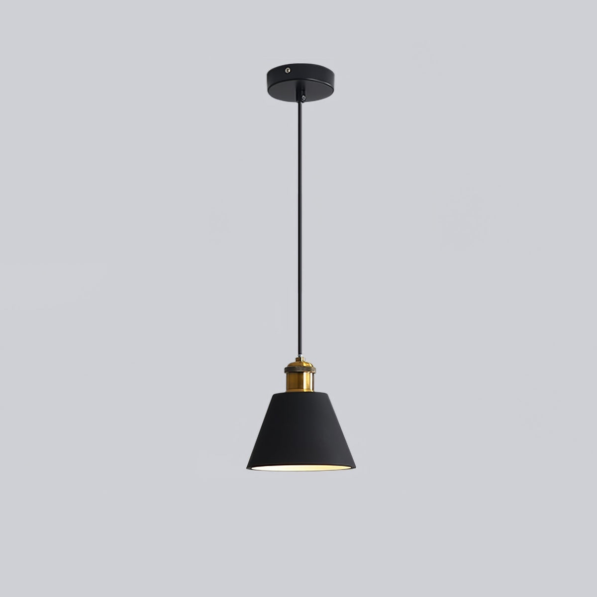 Trio Industrial Resin Pendant Lamp
