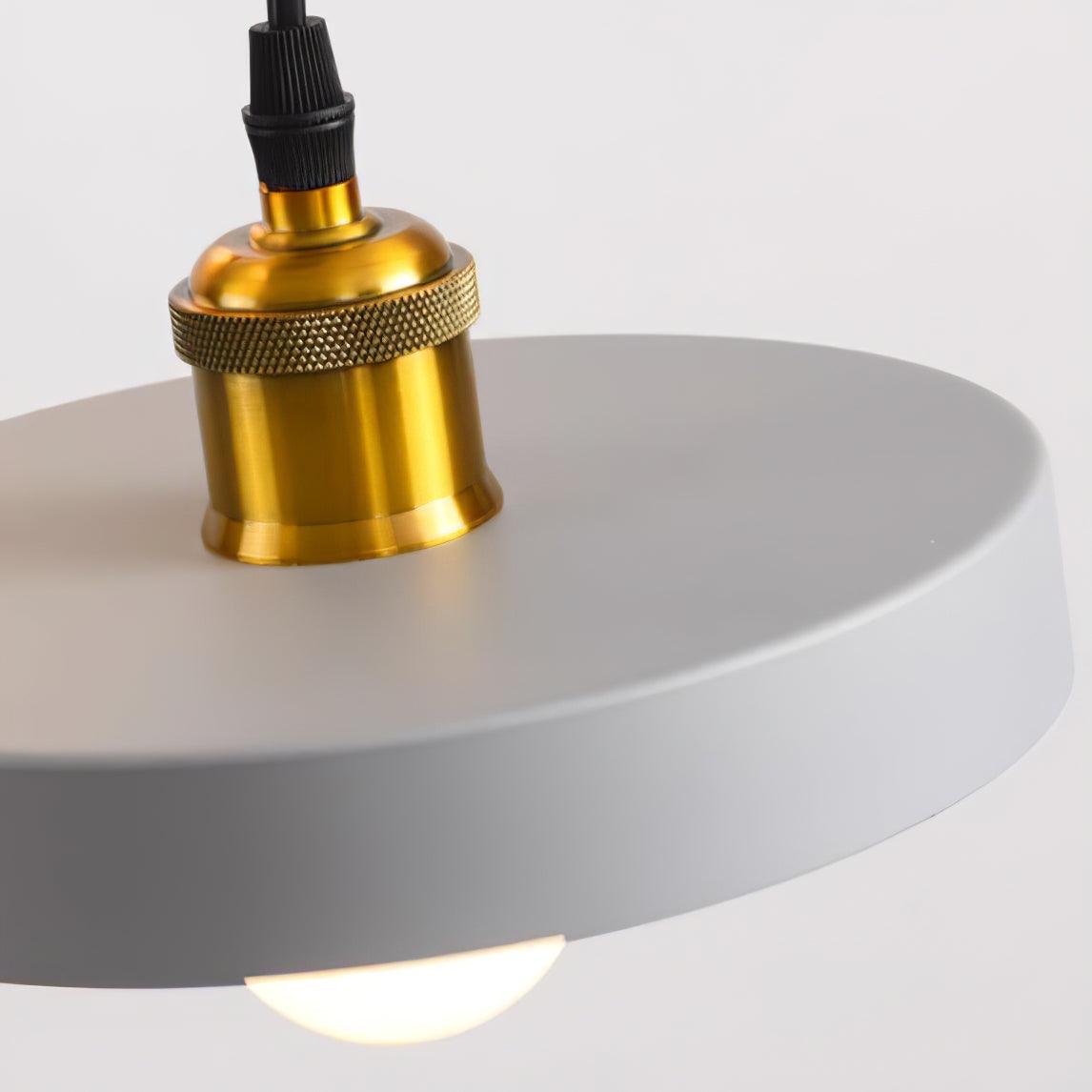 Trio Industrial Resin Pendant Lamp
