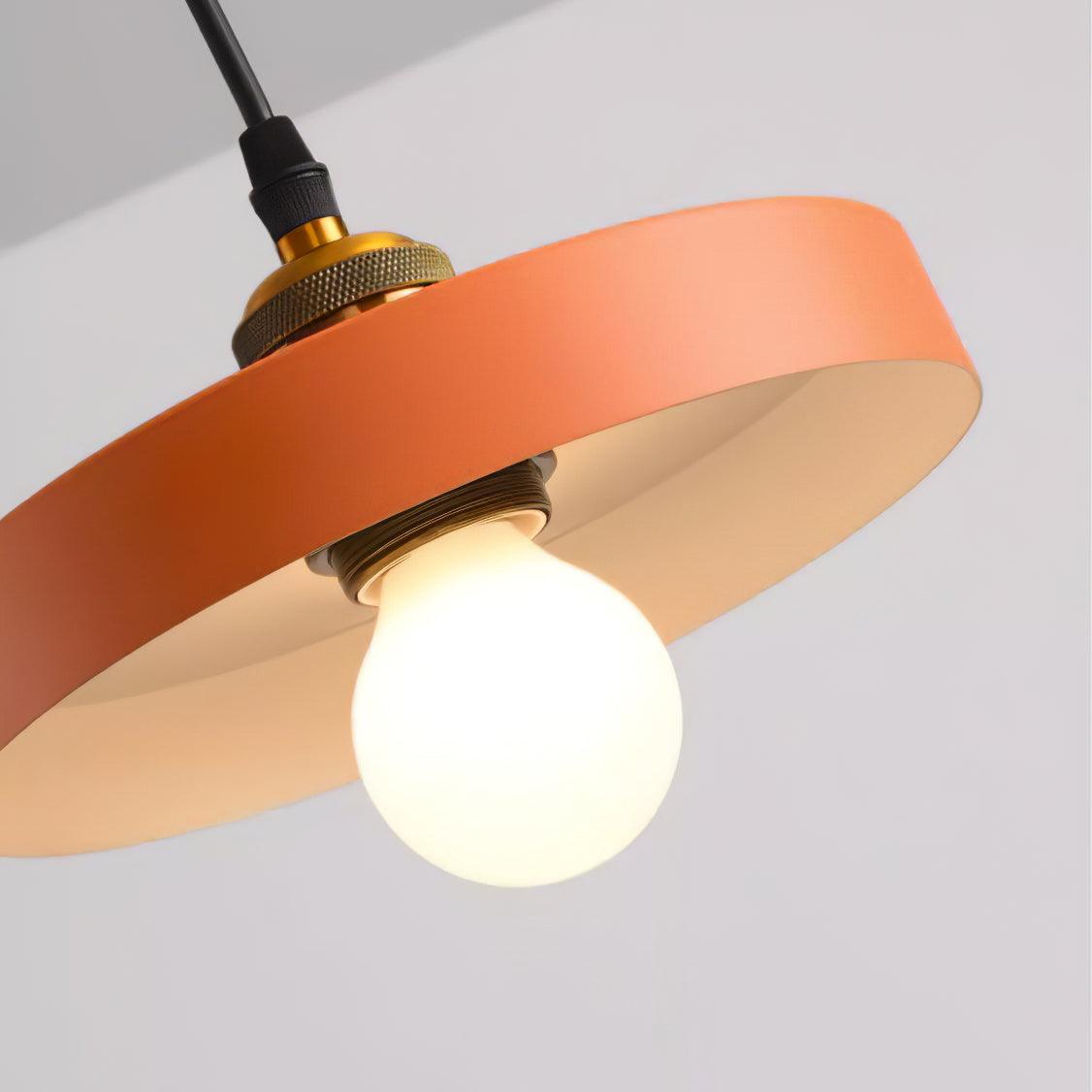 Trio Industrial Resin Pendant Lamp