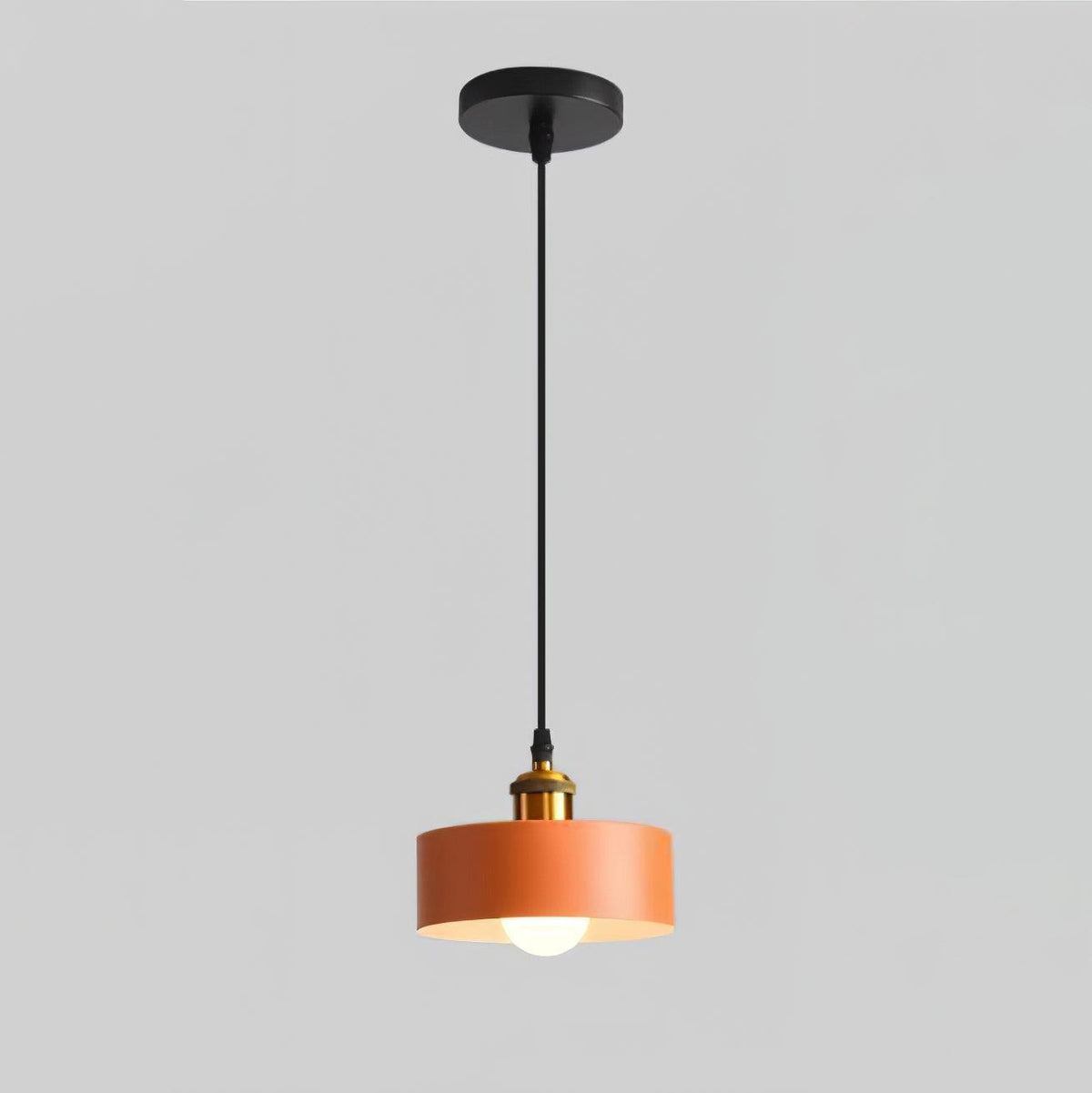 Trio Industrial Resin Pendant Lamp
